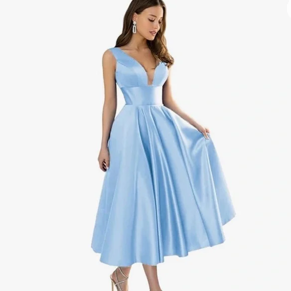 sachin and babi light blue dress White House Black Market Women's Formal Dresses On Sale Up To 90% Off  Retail